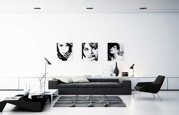 北欧风格客厅装修