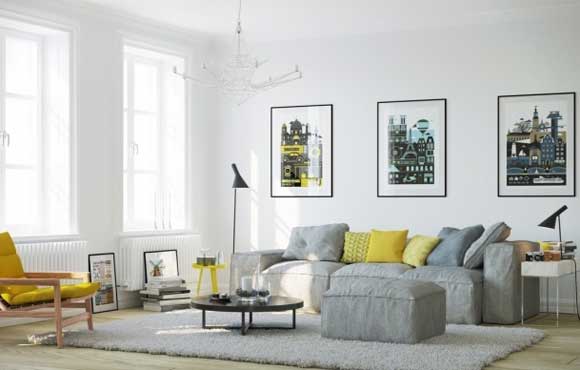 北欧风格客厅装修