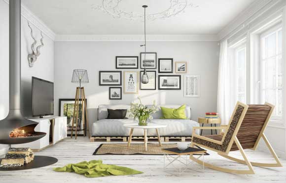 北欧风格客厅装修