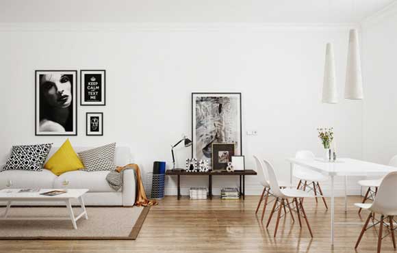 北欧风格客厅装修