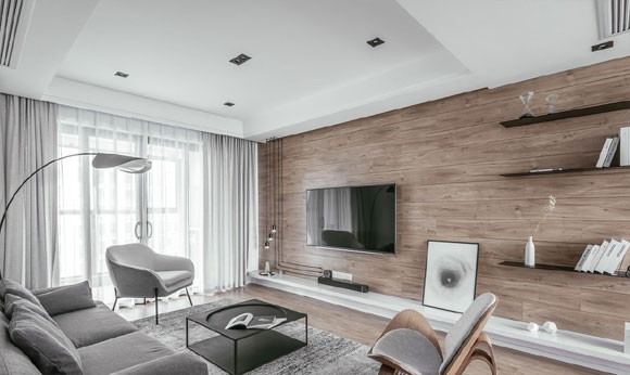 惠州女主的质朴生活,远离喧嚣静享诗意人生,木地板上墙真大气!