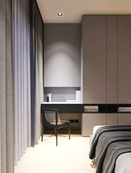 卧室书房一体装修