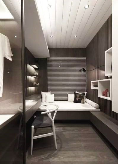 卧室书房一体装修