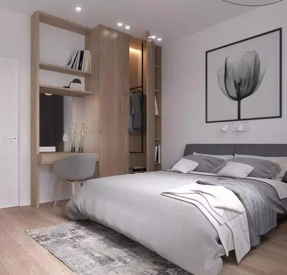 卧室书房一体装修