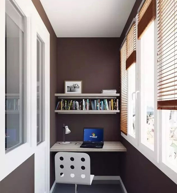 阳台书房装修设计