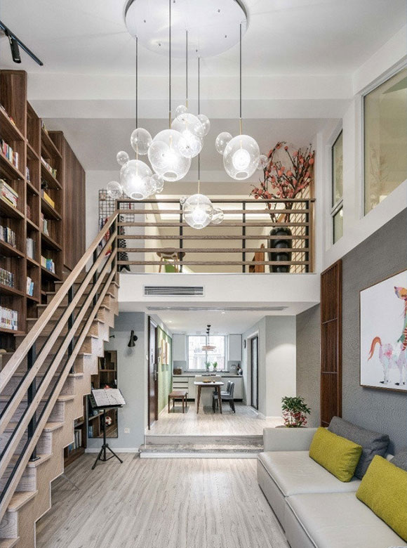 现代风格复式装修