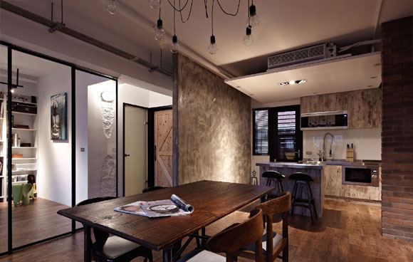 LOFT风格小户型装修