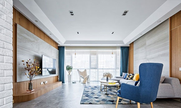 现代风格四居室装修