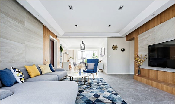 现代风格四居室装修