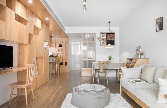 简约风格两房装修