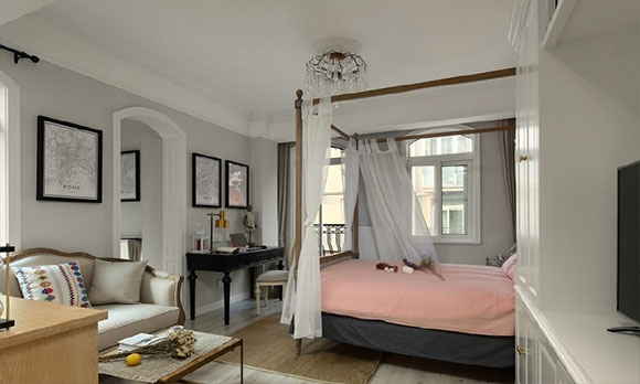 美式风格公寓装修