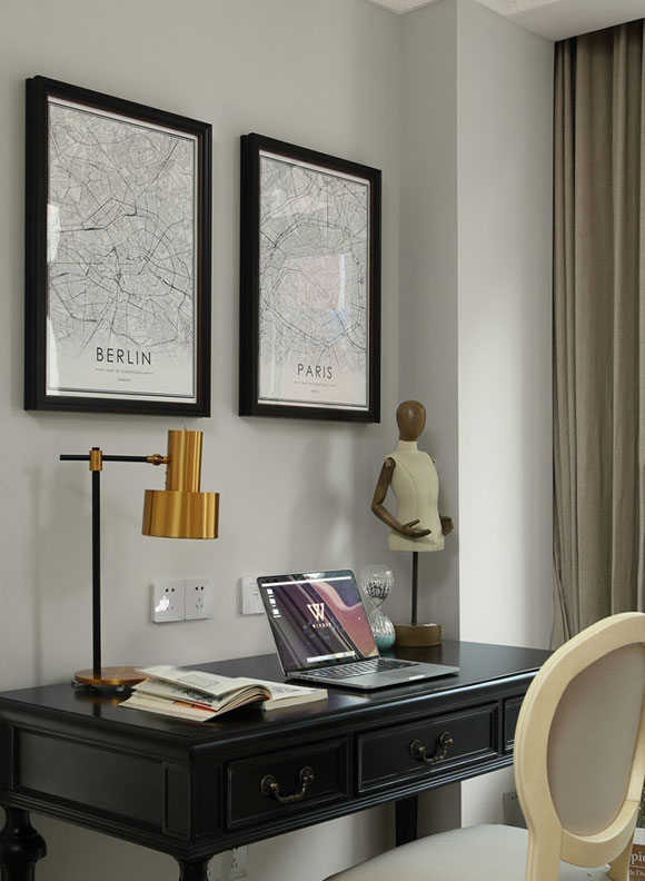 美式风格公寓装修