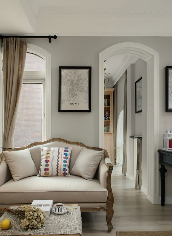 美式风格公寓装修