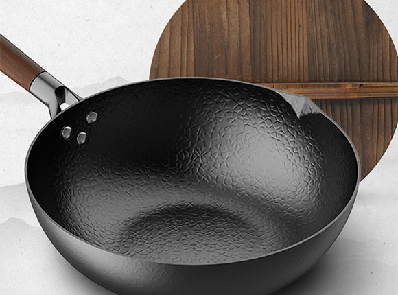 无涂层不粘锅