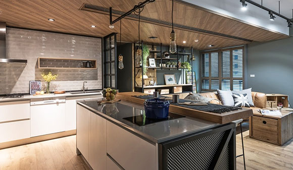 复古怀旧工业风装修设计