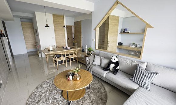 简约风格三房装修