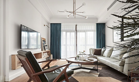 文艺复古北欧风大户型装修