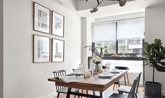 文艺复古北欧风大户型装修