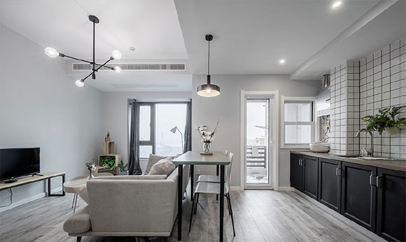 北欧风单身公寓装修