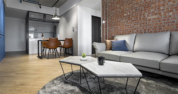 混搭工业风装修设计