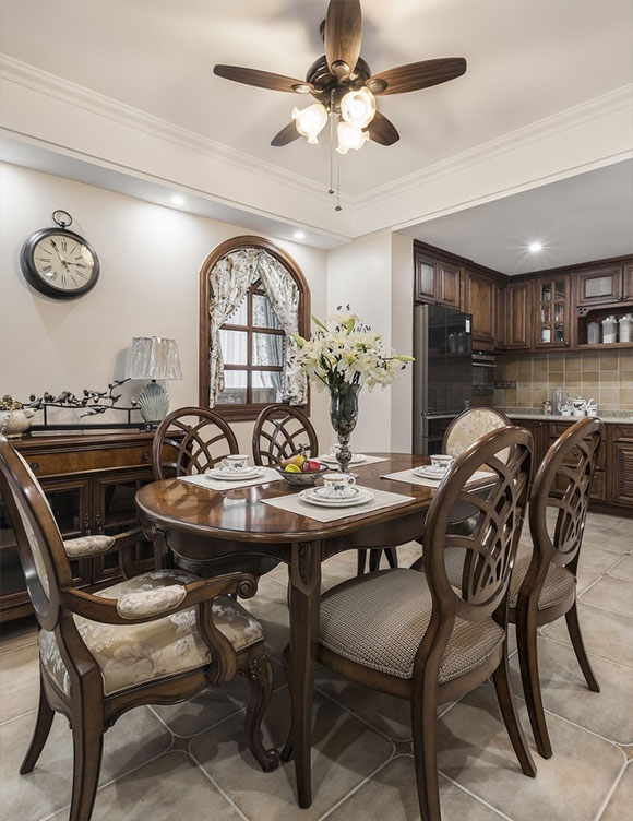 美式乡村风格大户型装修