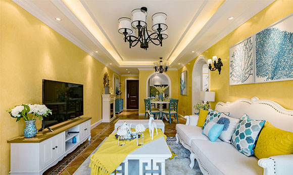 地中海风格两房装修