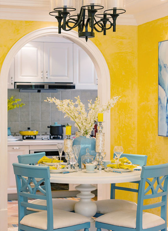 地中海风格两房装修