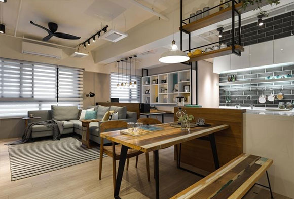 开放式空间装修