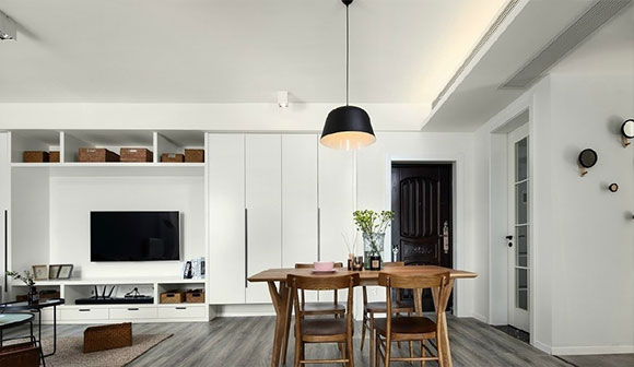 现代风格两房装修