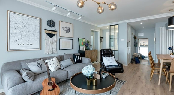 北欧风两房装修