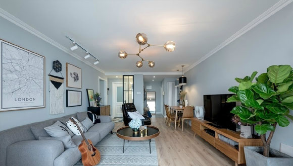 北欧风两房装修