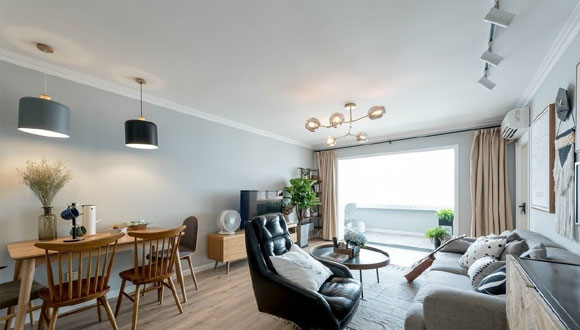 北欧风两房装修