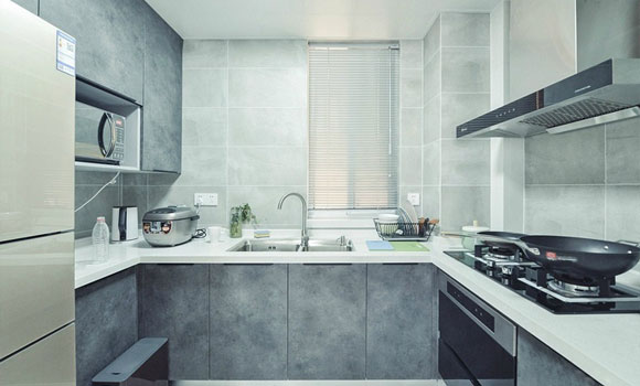 现代风格两房装修