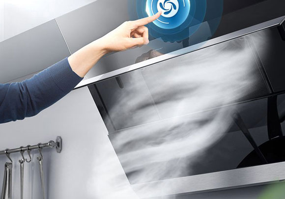 侧吸式油烟机排烟能力