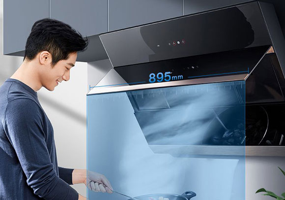 侧吸式油烟机排烟能力