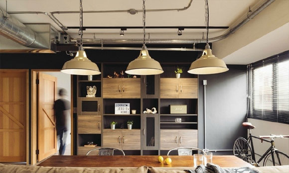 复古工业风loft装修