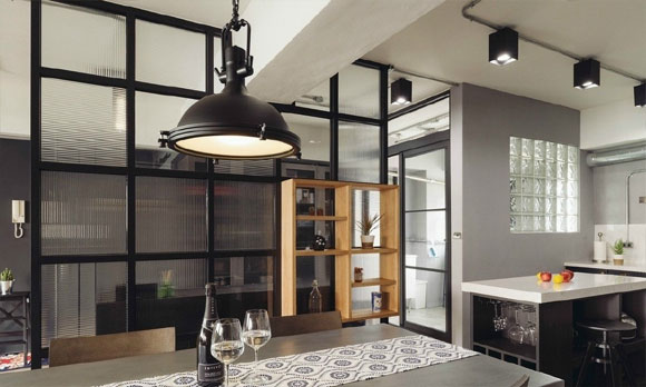 复古工业风loft装修