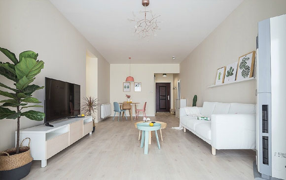 北欧风两房装修