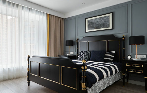 美式风格大三房装修