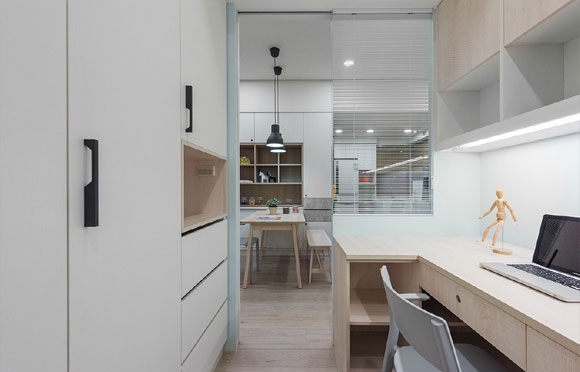 现代风格两房装修设计