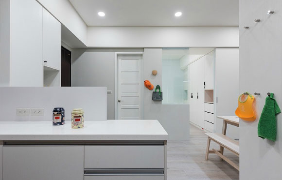 现代风格两房装修设计