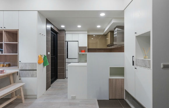 现代风格两房装修设计