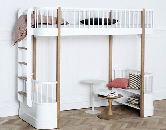 小户型装修,高架床