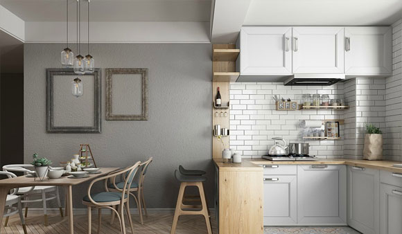 美式风格三房装修设计