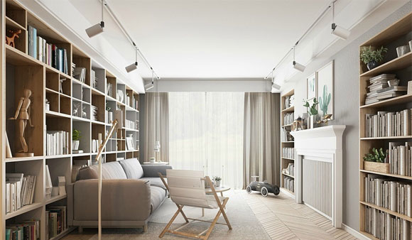 美式风格三房装修设计