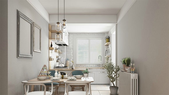 美式风格三房装修设计