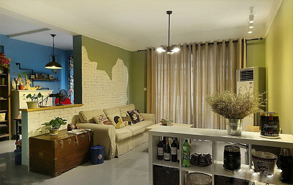 复古工业风公寓装修设计