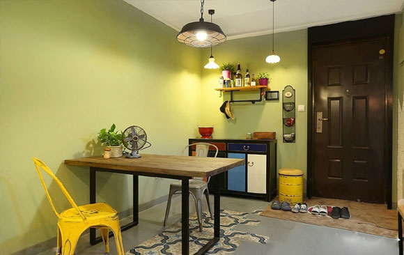 复古工业风公寓装修设计