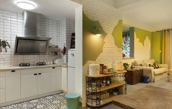 复古工业风公寓装修设计