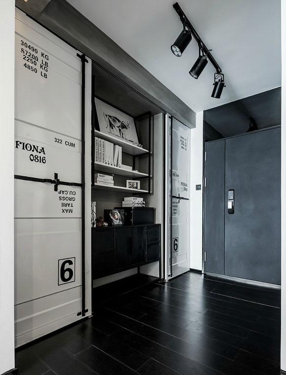 工业风单身公寓装修